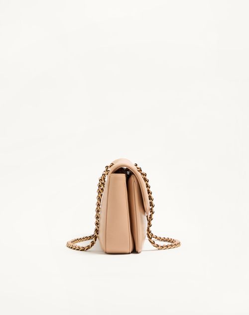 Valentino Garavani - Valentino Garavani Djuna Medium Chain Bag In Nappa Leather - Pink - Woman - Shoulder Bags