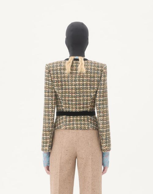 Valentino - Tweed Jacket - Multicolor - Woman - Jackets And Blazers