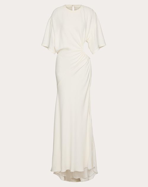 Valentino Cady Couture Gown Woman Ivory 42