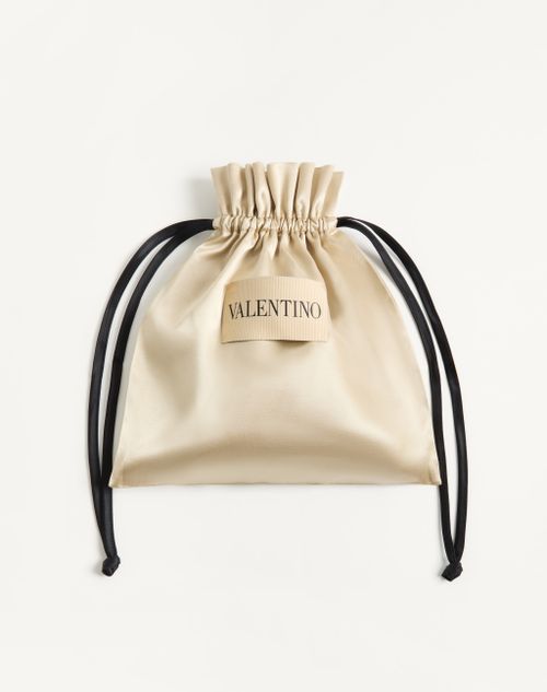 Valentino - Maillot De Bain En Lycra À Pois Plus De Pois Dalmata - Beige/chocolat - Femme - Beachwear