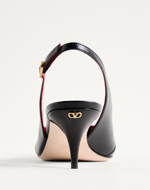 Valentino Garavani - Panthea Goatskin Pumps 55mm - Black - Woman - Pumps