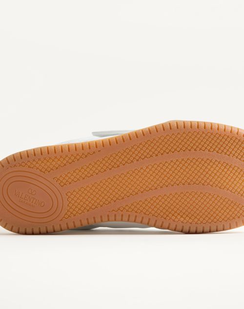 Valentino Garavani - Joie De Jouer Low Top Sneaker In Nappa Calfskin - White - Man - Sneakers