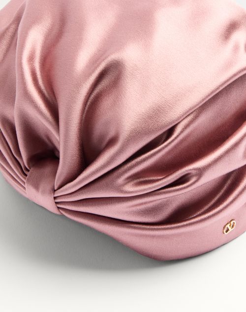 Valentino Garavani - Silk Turban Scarf - Land Phard/gold - Woman - Hats And Gloves