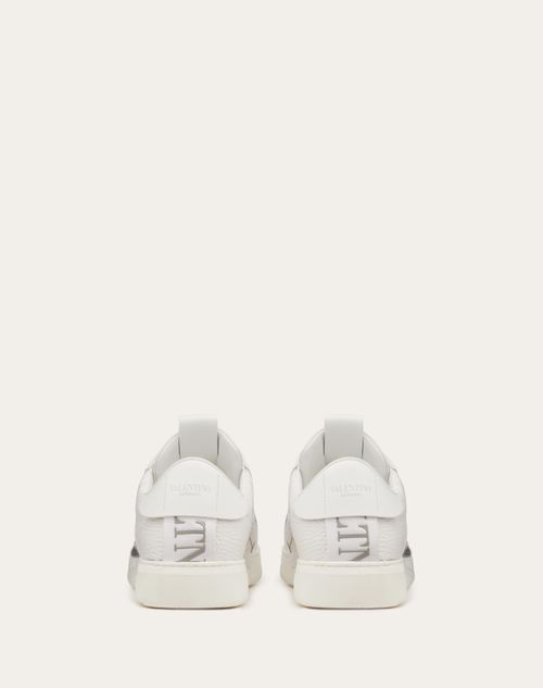 Valentino Garavani - Low-top Calfskin Vl7n Sneaker With Bands - White/ice - Man - Sneakers