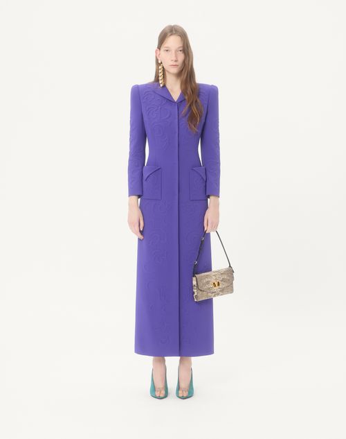 Valentino Garavani - Valentino Garavani Devain Small Shoulder Bag In Tejus - Gray/black - Woman - Shoulder Bags