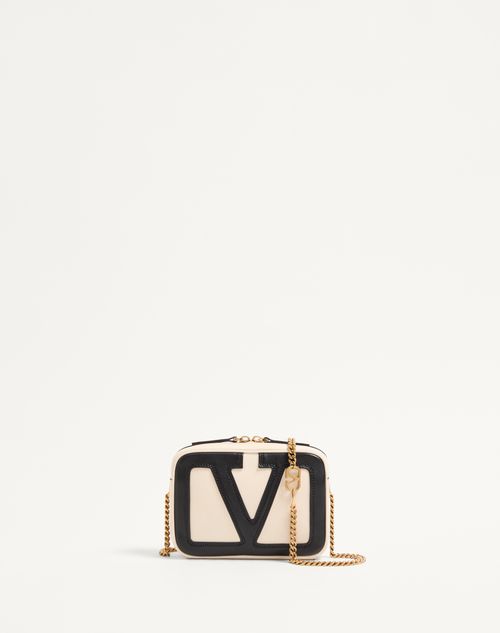 Valentino Garavani Garavani Viva Superstar Nappa Belt Bag Woman Butter/black Uni