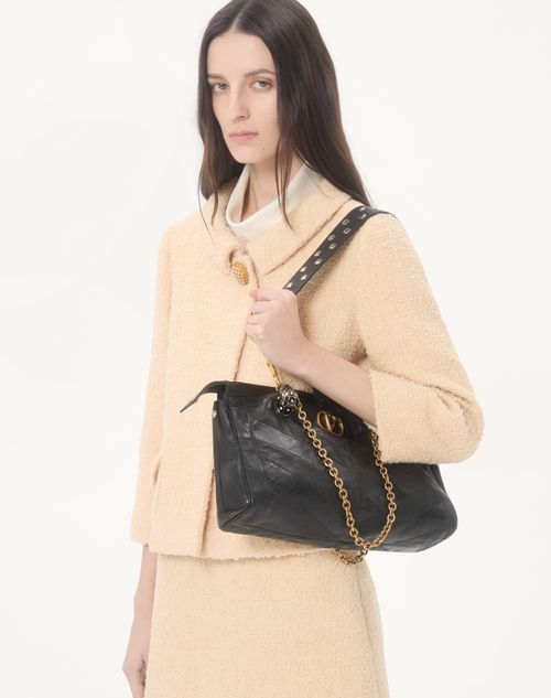 Valentino - Georgette Top - Ivory - Woman - Shirts And Tops