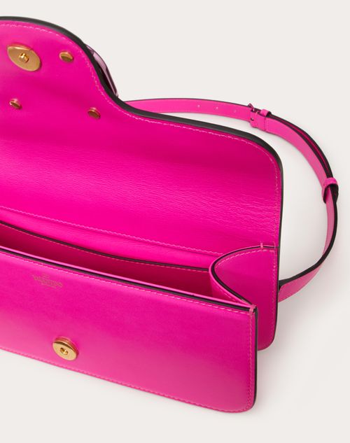 ロコ カーフスキン クロスボディバッグ for メンズ インチ Pink Pp