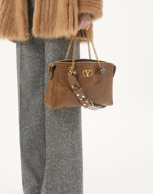 Valentino - Shearling Coat - Honey - Woman - Coats And Outerwear
