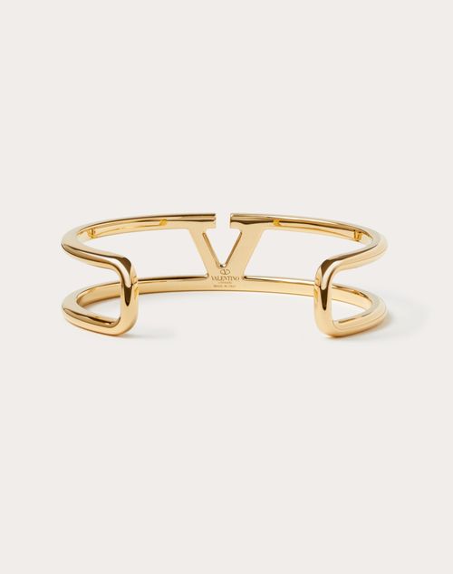 Valentino Garavani - Vlogo Signature Metal Bracelet - Gold - Man - Jewelry