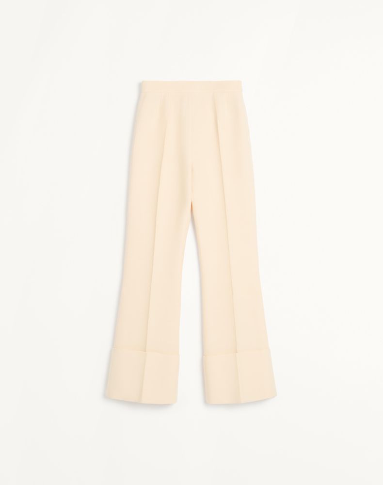 Valentino Women's Birch Crepe Couture Trousers Woman 48
