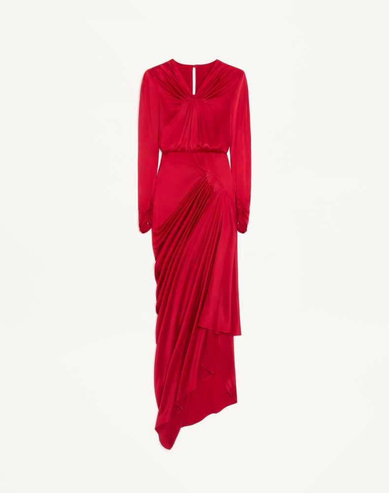 Valentino Women's Paris Crepe Satin Gown Woman 50