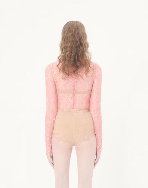 Valentino - Duchesse Bra Top - Mauve - Woman - Shirts And Tops