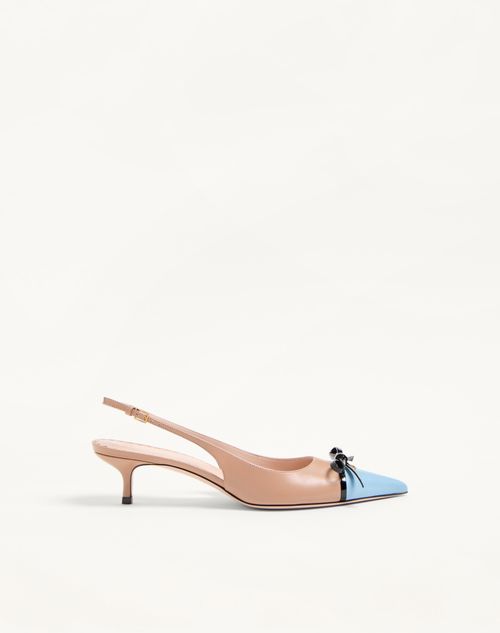 Valentino Garavani Slingback Pumps In Beige O Tan