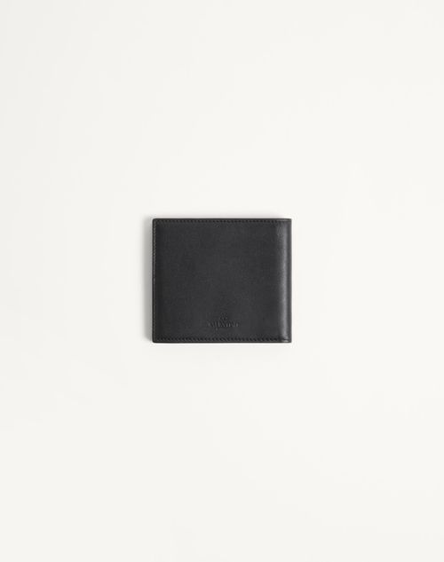Valentino Garavani - Vlogo Signature Wallet - Black - Man - Wallets And Small Leather Goods