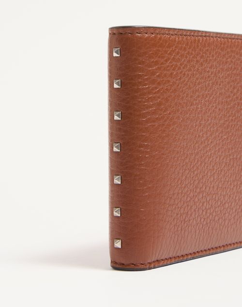 ロックスタッズ グレインカーフスキン ウォレット for メンズ インチ