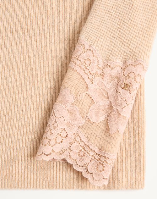Valentino - Cashmere Jumper - Alabaster - Woman - Knitwear