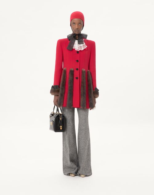 Valentino - Double Cashmere Peacoat - Paris - Woman - Coats And Outerwear