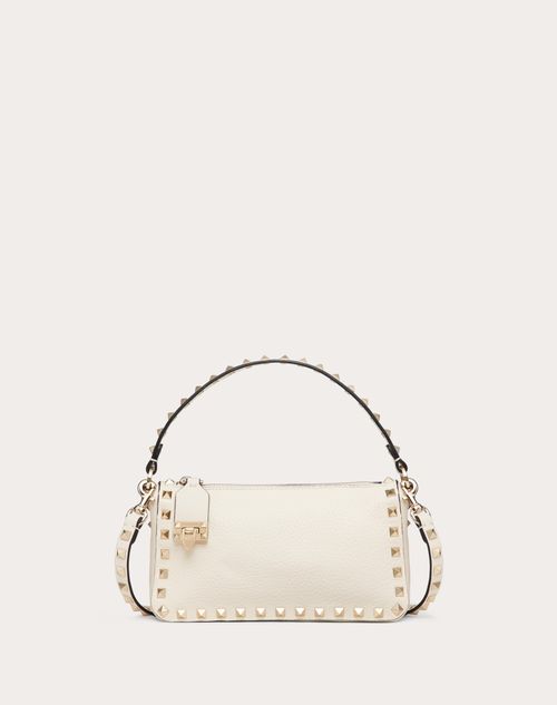 Valentino Garavani Small Rockstud Grainy Calfskin Crossbody Bag Woman