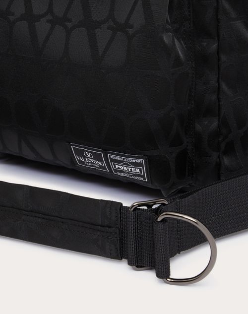 Valentino Garavani - Valentino Garavani And Porter 3way Briefcase - Black - Man - Totes