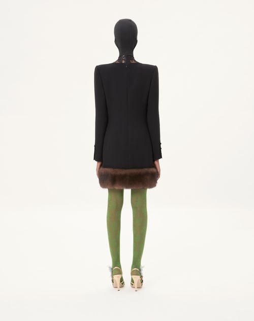 Valentino - Floral Lycra Tights - Laurel - Woman - Soft Accessories