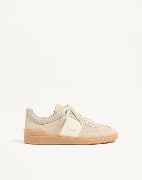 Valentino Garavani Upvillage Crosta Sneaker Woman Beige/ivory 39