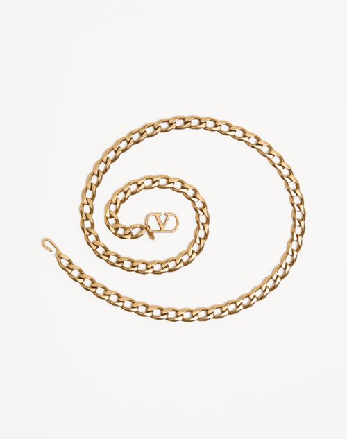 Valentino Garavani - Vlogo Signature Kettengürtel - Gold - Frau - Gürtel