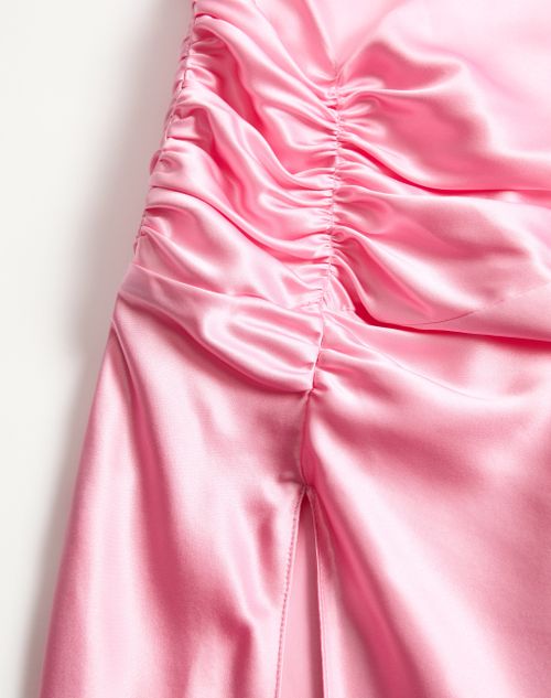 Valentino - Abito In Crepe Satin - Rosa - Donna - Abiti