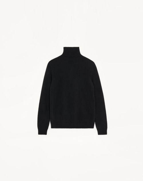 Valentino - Wool Sweater - Black - Woman - Knitwear