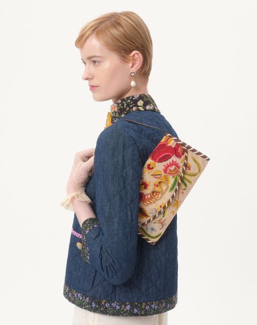 Valentino - Chambray Denim Jacket - Blue - Woman - Denim