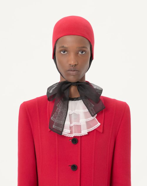 Valentino - Double Cashmere Peacoat - Paris - Woman - Coats And Outerwear