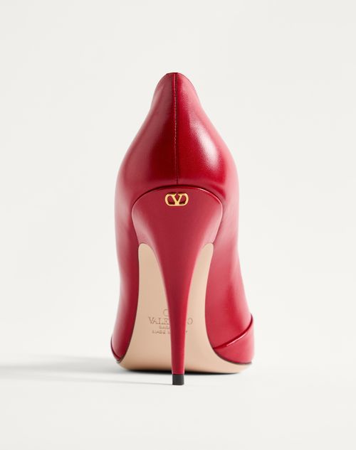 Valentino Garavani - Panthea Goatskin Pumps 105mm - Red - Woman - Pumps