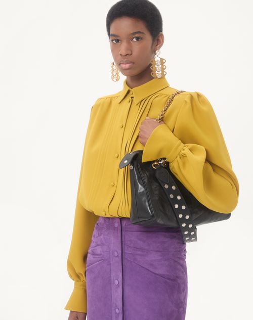 Valentino - Cady Couture Shirt - Yellow - Woman - Shirts & Tops