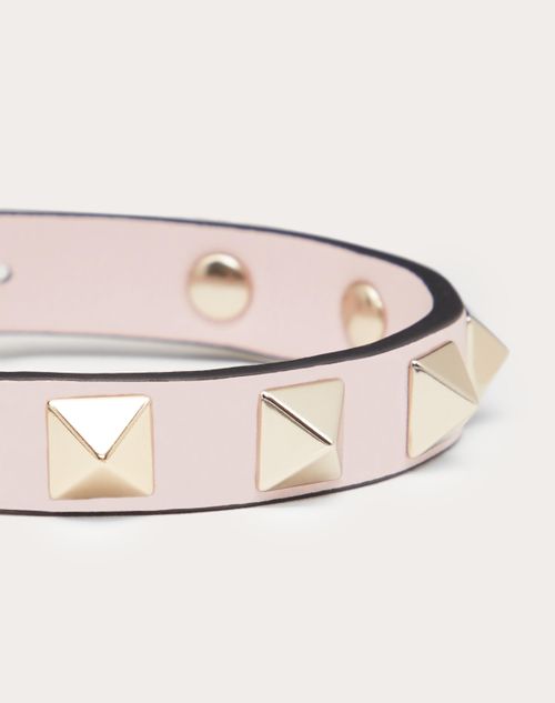 Valentino Garavani - Rockstud Bracelet - Rose Quartz - Woman - Jewelry