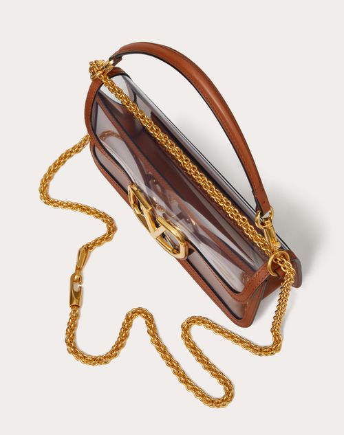 VALENTINO クリア エコバッグ ロコ クリアポリマー素材 ショルダー