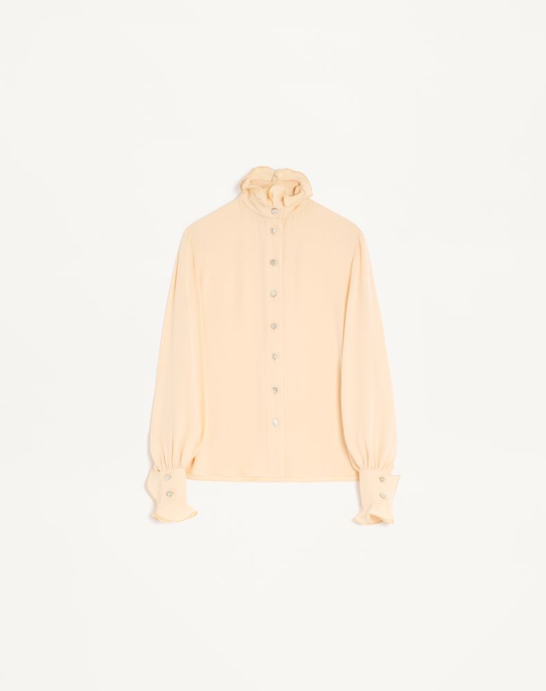 Valentino Women's Birch Georgette Blouse Woman 50