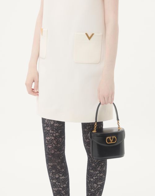 Valentino - Crepe Couture Short Dress - Ivory - Woman - Dresses