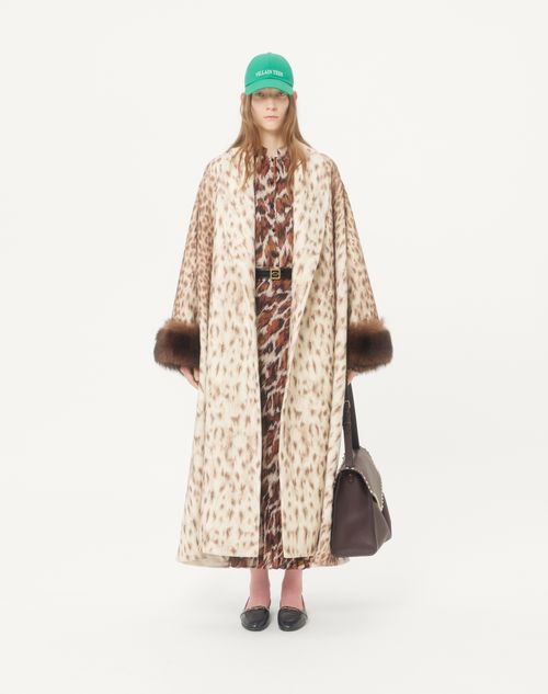 Valentino - Camicia Valentino In Seta Con Stampa Animalier - Animalier - Donna - Camicie E Top