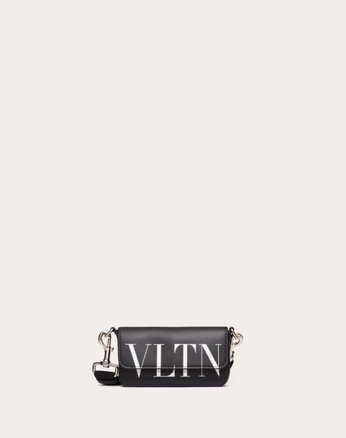 Vロゴ シグネチャー ポーチ for 男性 インチ ブラック | Valentino JP