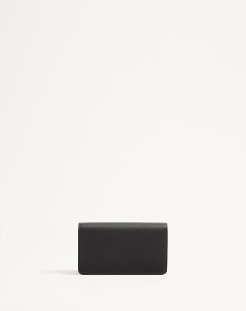 Valentino Garavani - Vロゴ シグネチャー グレインカーフスキン ミニ ショルダーバッグ - ブラック - ウィメンズ - 