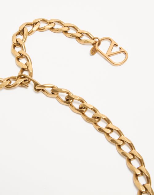 Valentino Garavani - Vlogo Signature Kettengürtel - Gold - Frau - Gürtel