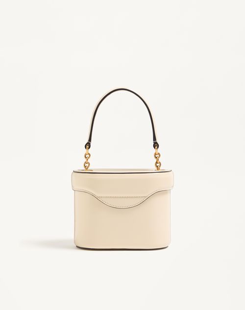 Valentino Garavani - Valentino Garavani Vain Vanity Bag In Shiny Calfskin - Butter - Woman - Shoulder Bags