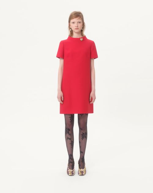 Valentino - Crepe Couture Short Dress - Paris - Woman - Dresses