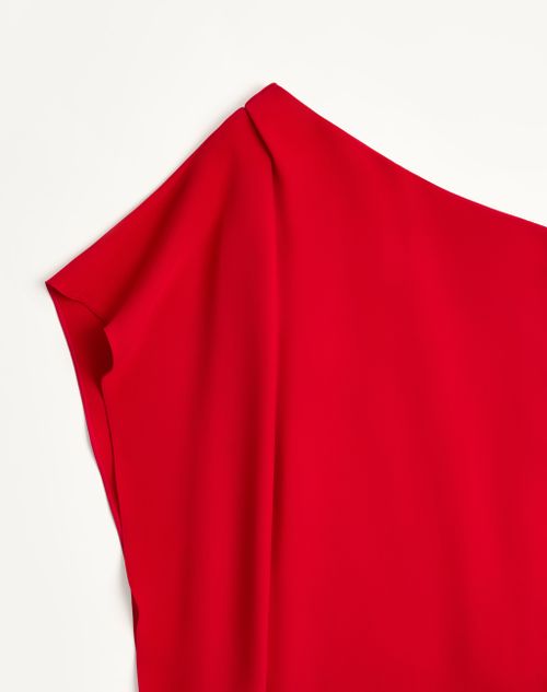 Valentino - Valentino Cady Couture Long Dress - Red - Woman - Gowns
