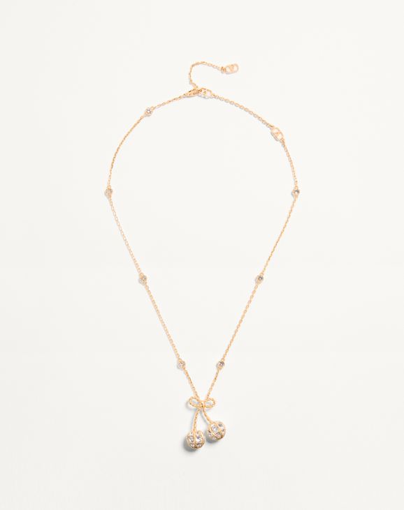 Cherryfic Necklace In Metal And Swarovski® Crystals for Woman in