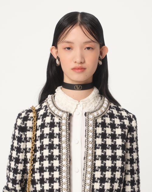 Valentino - Camicia In Georgette - Avorio - Donna - Camicie E Top