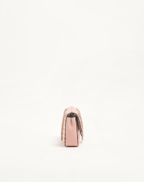 Valentino Garavani - Valentino Garavani Rockstud Spike Medium Shoulder Bag In Kidskin - Phard - Woman - Shoulder Bags