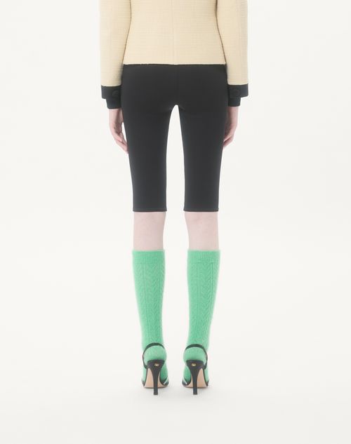 Valentino - テクニカルジャージー レギンス - ブラック - ウィメンズ - パンツ＆ショートパンツ