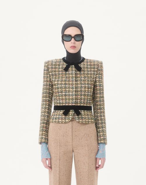 Valentino - Tweed Jacket - Multicolor - Woman - Jackets And Blazers