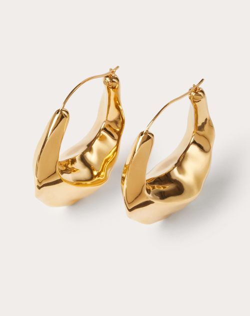 Valentino Garavani - リキッドスタッズ メタル イヤリング - ゴールド - ウィメンズ - ジュエリー